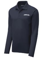 ST640LS Sport Tek PosiCharge RacerMesh Long Sleeve Pol-NAVY